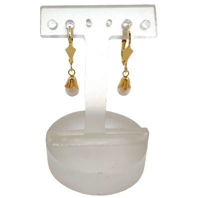 Perl Ohrringe aus 14 kt Gold