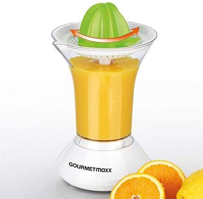 Gourmetmaxx Saftpresse Elektrisch Orangenpresse und Zitruspresse