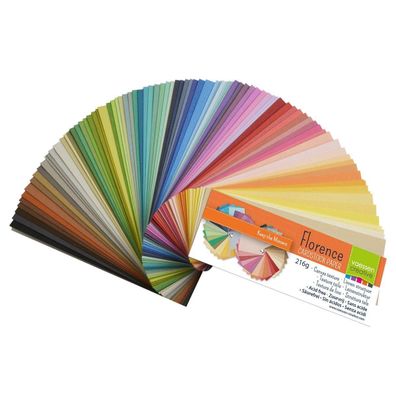 Florence | Tonkarton Texture color chart