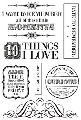 Kaisercraft | Looking Glass Clear Stamp 15,9x10,2cm