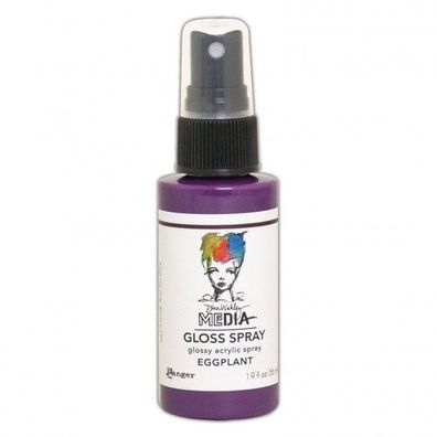 Ranger | Dina Wakley Media gloss spray Eggplant