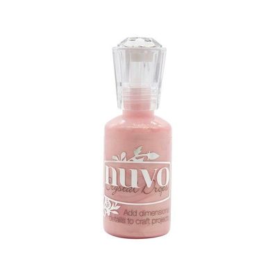 Nuvo | Crystal drops Shimmering rose