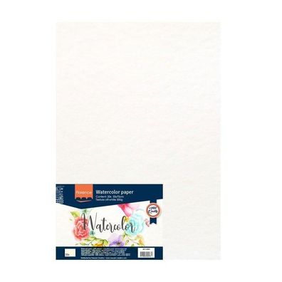 Florence | Aquarellpapier texture 50x70cm 300g Wollweiß 20pcs