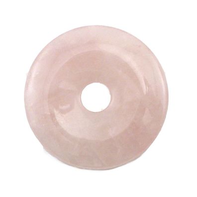 Darice | Donut Perle 40mm Rosa Quartz