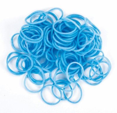 Vaessen Creative | Loom bands x300 + S-clips Light blue