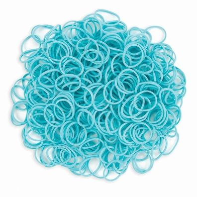 Vaessen Creative | Loom bands x300 + S-clips Turquoise