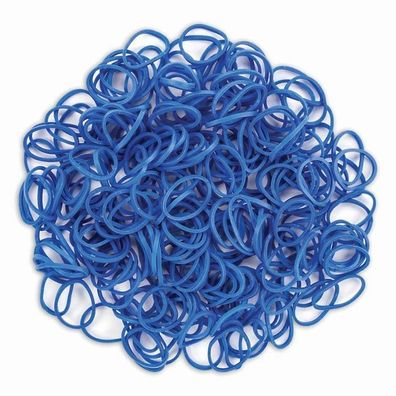 Vaessen Creative | Loom bands x300 + S-clips Royal blue