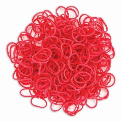 Vaessen Creative | Loom bands x300 + S-clips Red