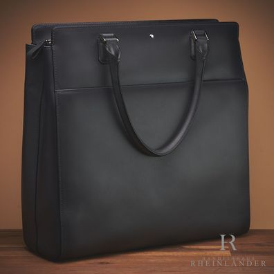 Montblanc Leather Goods Meisterstück Sfumato Vertical Tote Bag Flannel ID 114505
