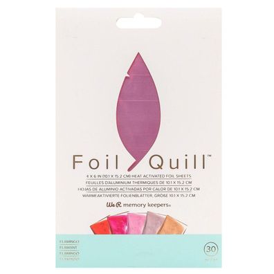 We R Memory Keepers | Foil Quill Transferfolie Flamingo 5pcs