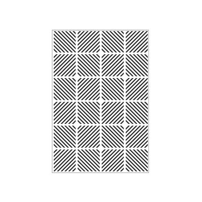 Darice | Prägeschablone diagonales Blockmuster