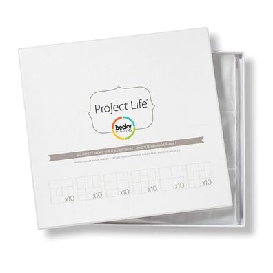 Project Life | Becky Higgins Fotohüllen Design A 60pcs