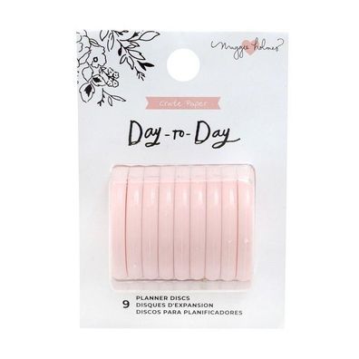 Crate Paper | Day-to-Day planner discs medium Blush