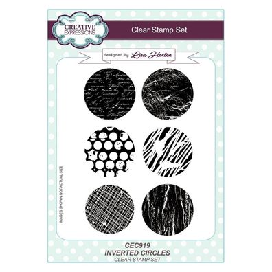 Creative Expressions | Artist Trading Clear Stamp Set A5 Inverted Circle