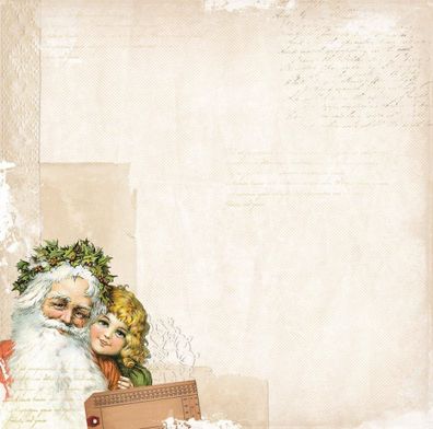 Bo Bunny | Christmas Collage 30,5x30,5cm Yuletide paper