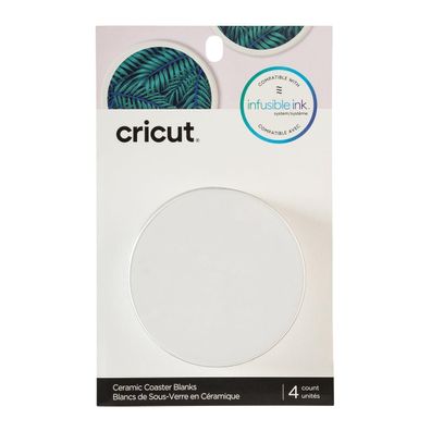 Cricut | Untersetzer Rohlinge Keramik Rund