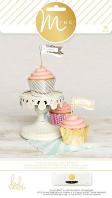 American Crafts | Minc cupcake wraps & toppers x96