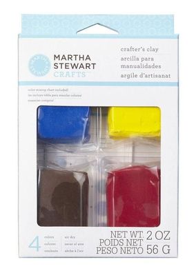 Martha Stewart | Basic Clay assorti 56g 4pcs