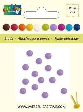 Vaessen Creative | Musterklammern 8mm Lilac