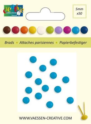 Vaessen Creative | Musterklammern 5mm Turquoise