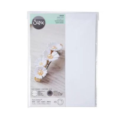 Sizzix | Surfacez Shrink Plastic 10PK (A4 Weiß)