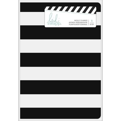 Heidi Swapp | Personal planner Black & White stripe
