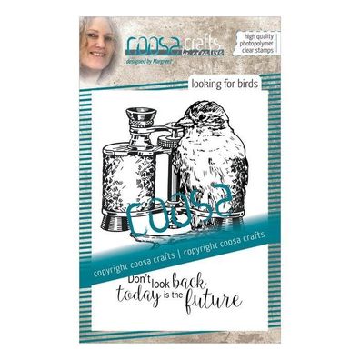 COOSA Crafts | Englische Silikonstempel Fusion #8 "Looking For Birds"