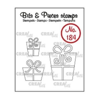 Crealies | Bits & Pieces Stempel No.184 Geschenke 3pcs