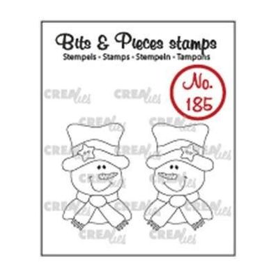 Crealies | Bits & Pieces Stempel No.185 Schneemann 2pcs