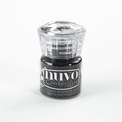Nuvo | Embossingpulver glitter Noir
