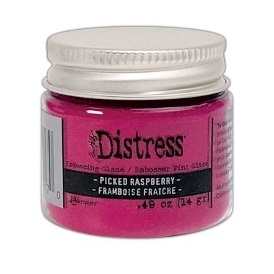 Ranger | Distress embossing glaze Picked raspberry