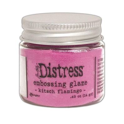 Ranger | Distress embossing glaze Kitsch flamingo