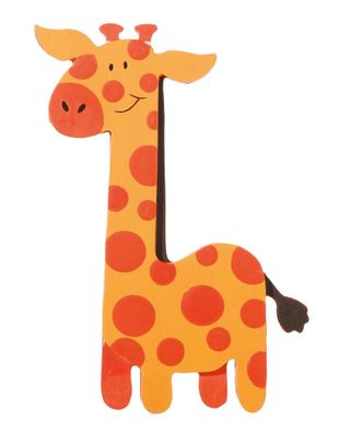 Darice | Bemalte holzforme Giraffe