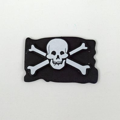 Darice | Bemalte holzforme Piratenflagge