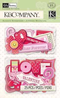 K&Company | Valentine icon layered accents