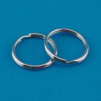 Vaessen Creative | Stahl Split Ring 25mm Silber 10pcs