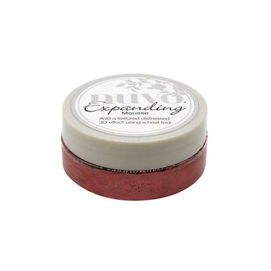 Nuvo | Expanding mousse Red leather