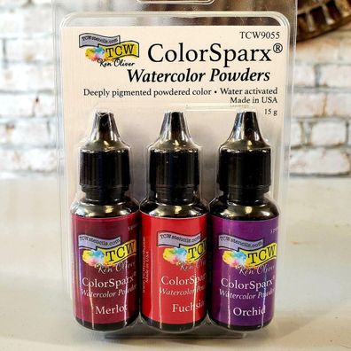 The Crafter's Workshop | ColorSparx Pulver Berry Punch