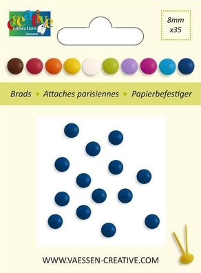 Vaessen Creative | Musterklammern 8mm Blau
