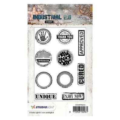 Studio Light | Clear Stamp A6 Industrial 2.0 Nr.255