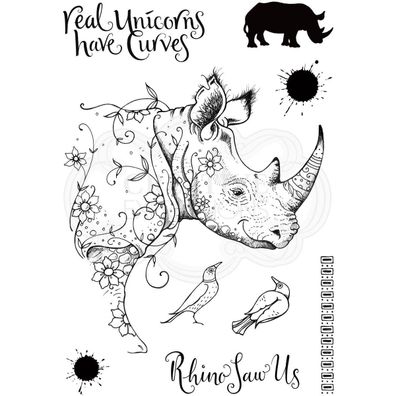 Pink Ink Designs | Silikonstempel Rhino Saw Us
