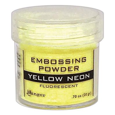 Ranger | Embossingpulver Yellow Neon