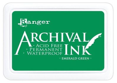 Ranger | Archival ink pad Emerald green