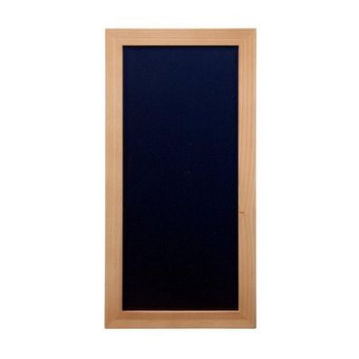 Securit | Kreidetafel Woody Lacquered Teak finish 20x40cm