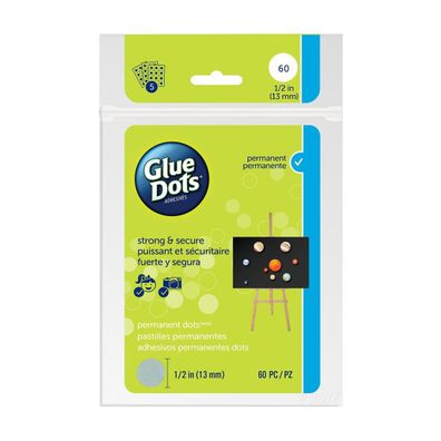 Glue Dots | Permanent Dots Sheets 13mm
