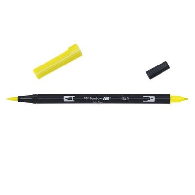 Tombow | Brush pen ABT dual brush pen Process yellow