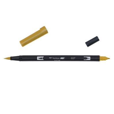 Tombow | Brush pen ABT dual brush pen Dark ochre
