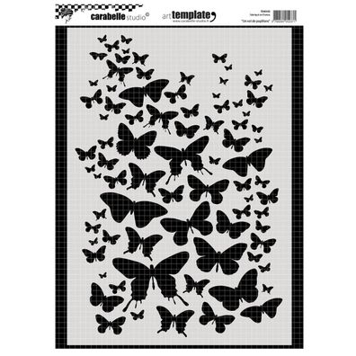 Carabelle Studio | Template A4 Un Vol De Papillons
