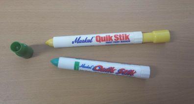 Markal Quick Stick, Farbstift, Oberflächenmarkierung, Markierstift