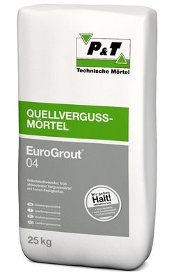 1,06 €/ kg ) 25 Kg Quellvergussmörtel 0-4 mm EuroGrout 04 Vergussmörtel